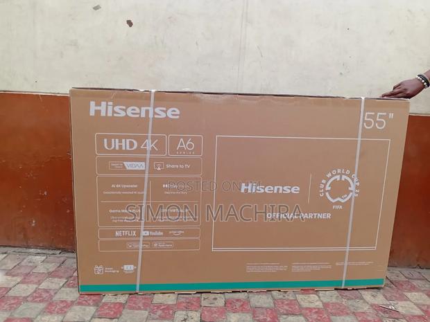55 Inch Hisense A6 Uhd Frameless Smart Tv - thumbnail 4