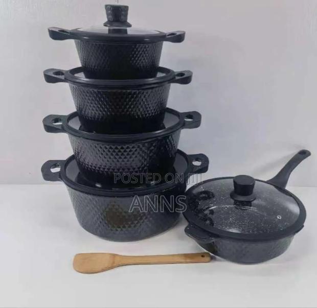 Bosch 11pc Cookware With Silicone Lid Covers* *Made in Germany
