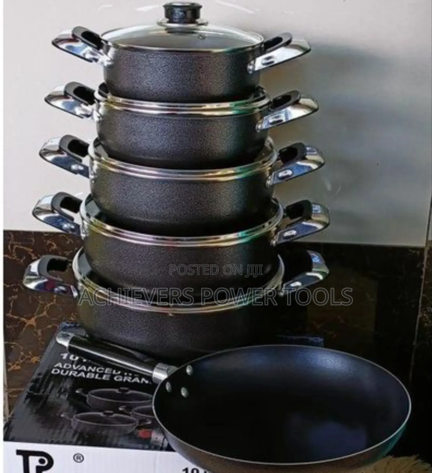 11pieces Stainless Sufuria