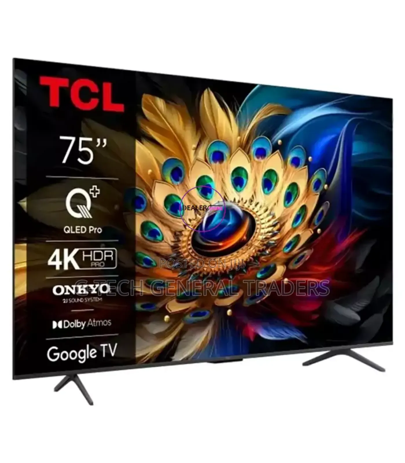 Tcl 75inch Qled Frameless Hdr Google Tv