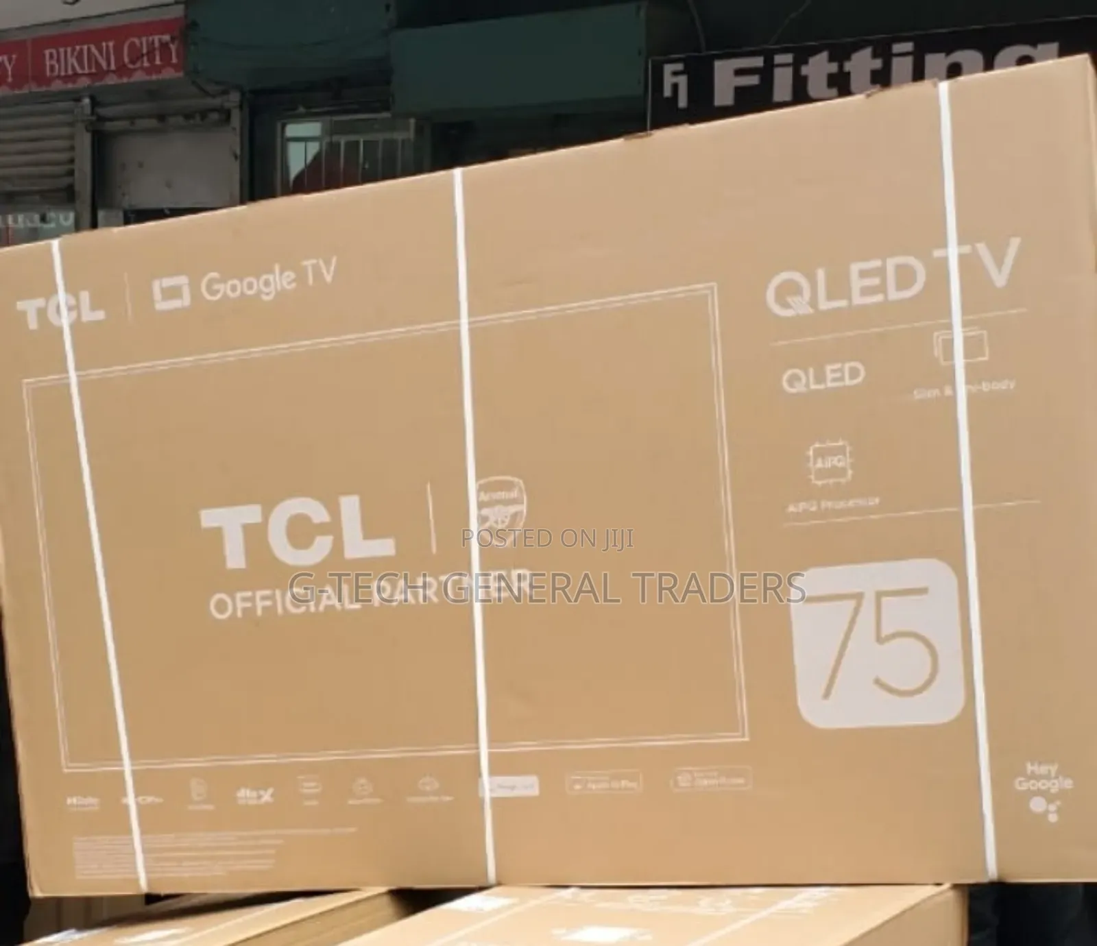 Tcl 75inch Qled Frameless Hdr Google Tv