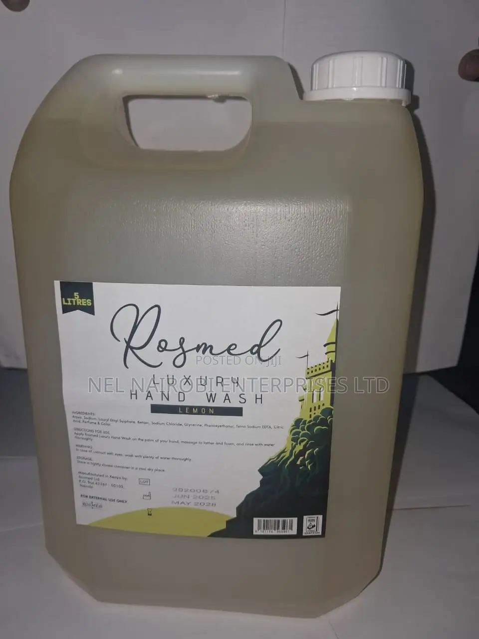 Lemon 5l Luxury Handwash