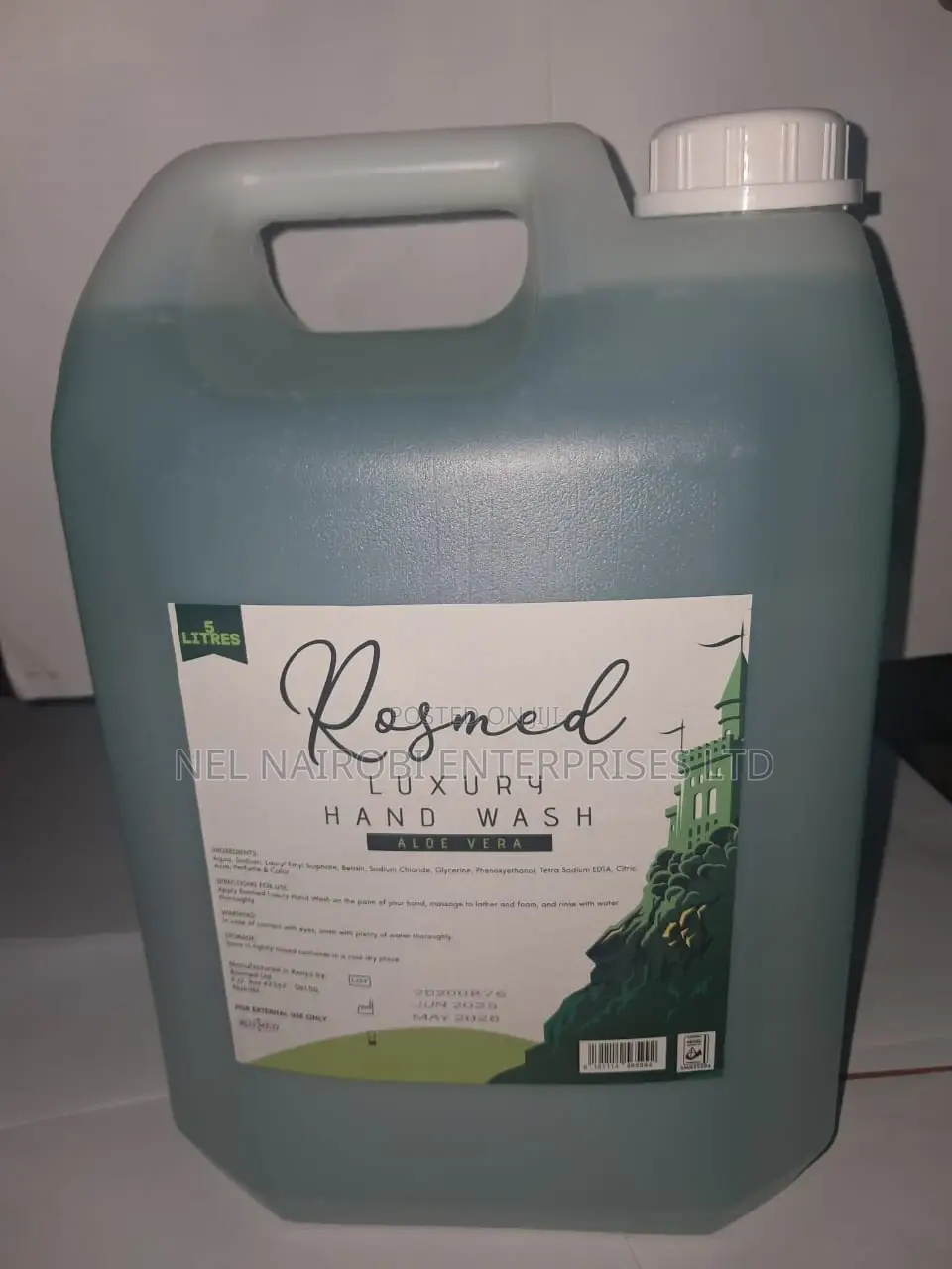 Luxury Handwash 5l Aloe Vera