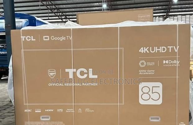 TCL 85inches Qled Smart Android Television - main view
