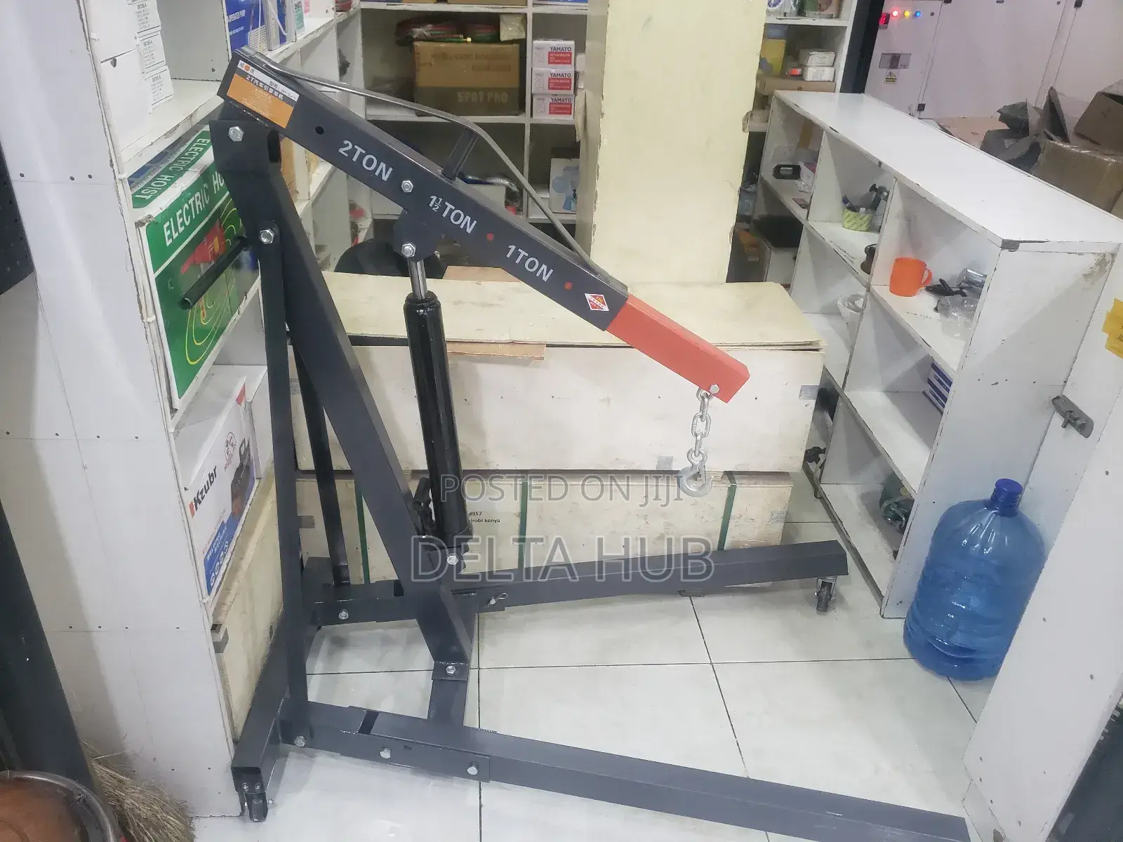 Mega-lift 2-ton Engine Crane Lift- Best For Auto Shops