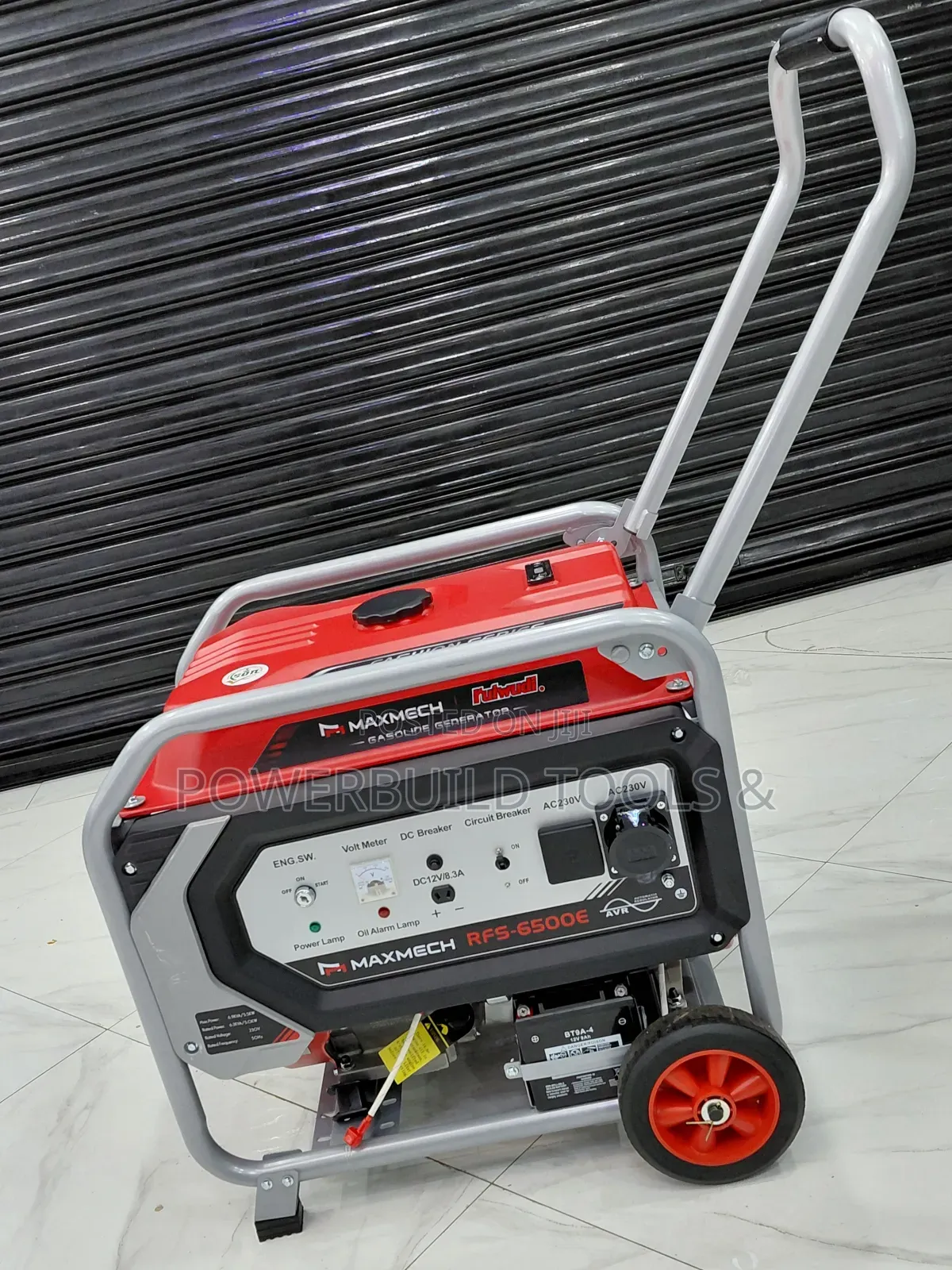 Maxmech 7kva Petrol Generator Keystart  Rfs-6500e