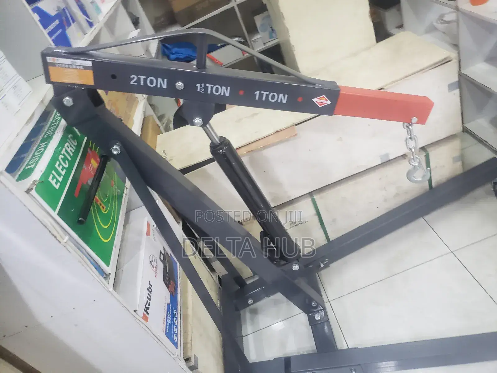 Magnificent 2-ton Engine Crane Lift- Perfect Performance Lifting