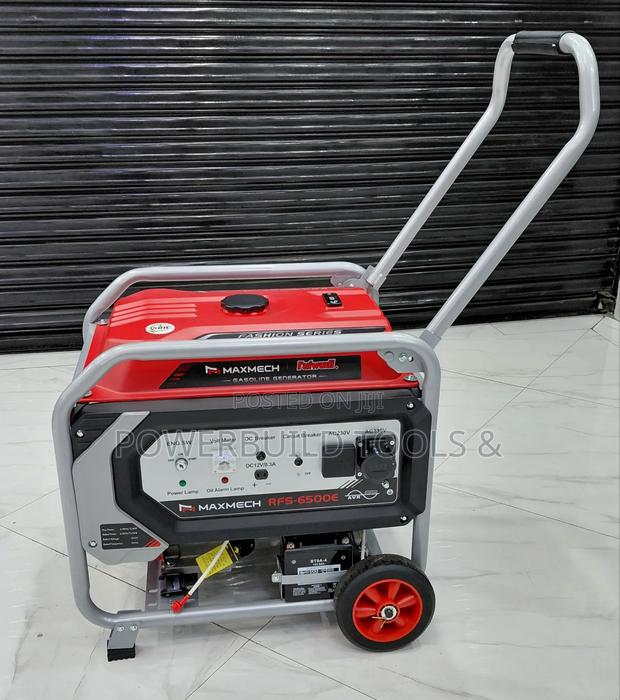 Maxmech 7kva Gasoline Generator Keystart - thumbnail 2