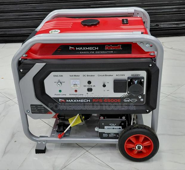 Maxmech 7kva Gasoline Generator Keystart - thumbnail 3