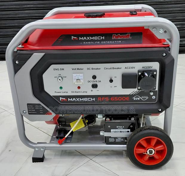 Maxmech 7kva Gasoline Generator Keystart - thumbnail 4