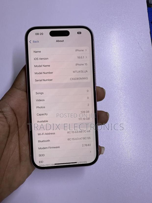 Apple iPhone 15 128 GB Pink - thumbnail 3