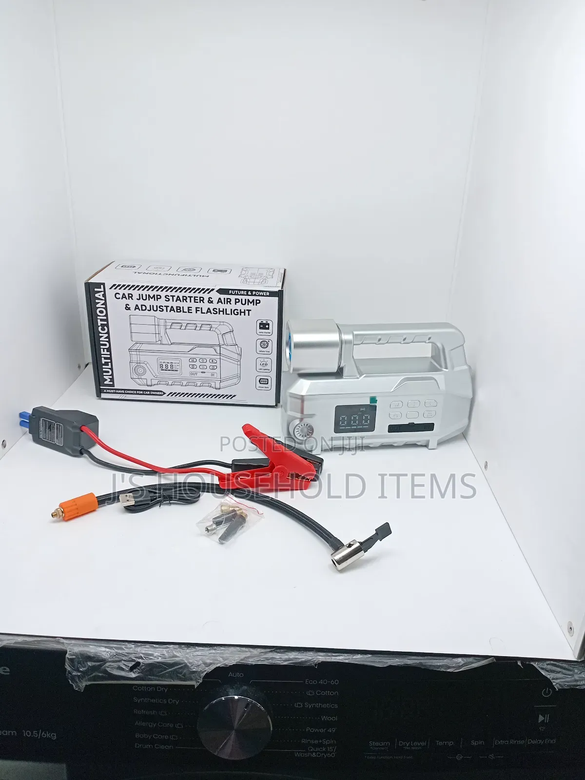 High Power Digital Jump Starter Digital Compressor