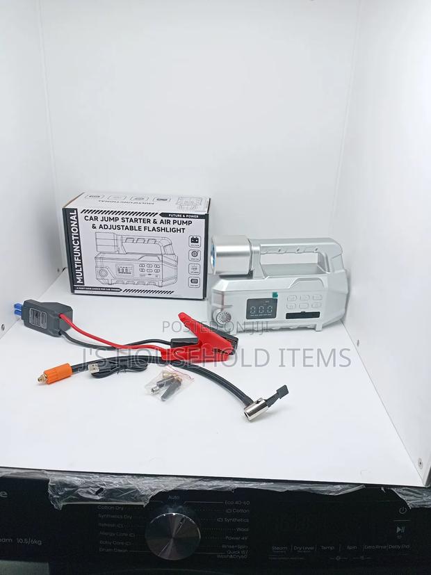 High Power Digital Jump Starter Digital Compressor - thumbnail 4