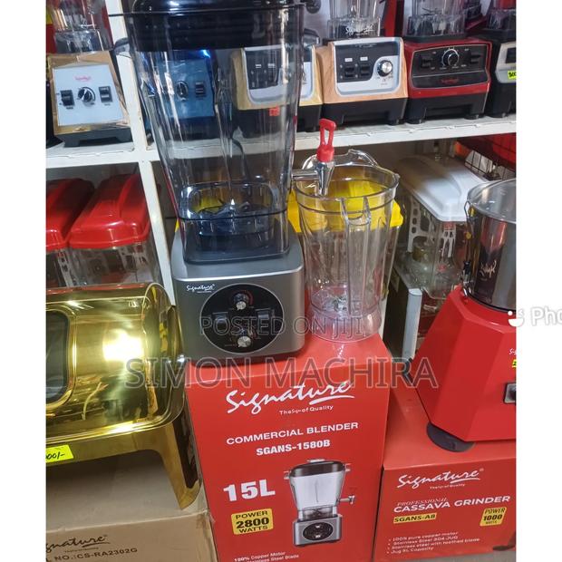2800w Signature 15l Commercial Blender With Juice Dispenser
