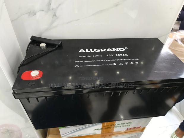 All Grand 12v 200ah Lithium Ion Deep Cycle Battery