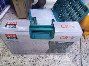 216 Pieces Tool Set/ Chrome Vanadium Steel Toolbox