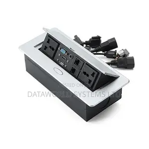 Nexa Multifunction Flip-Up Socket (Silver)