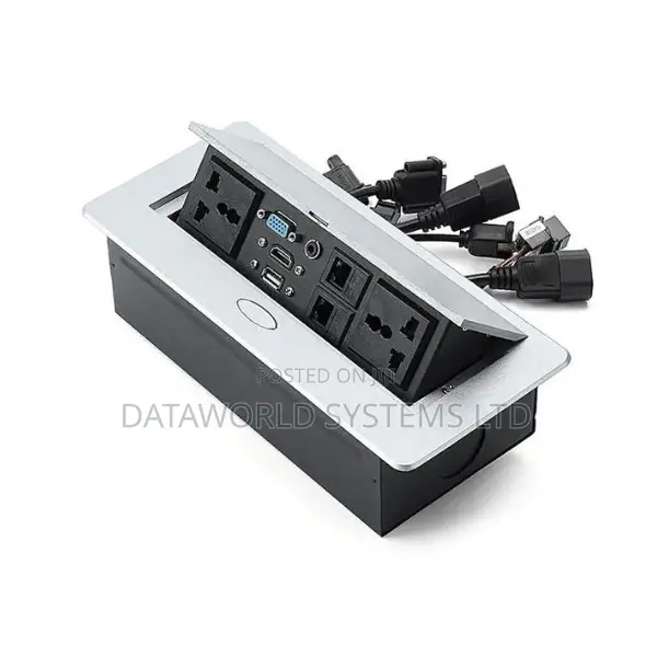 Nexa Multifunction Flip-Up Socket (Silver)