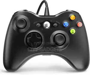 Wired Controller For Xbox 360, Controller For 360 With Dual-vibration
