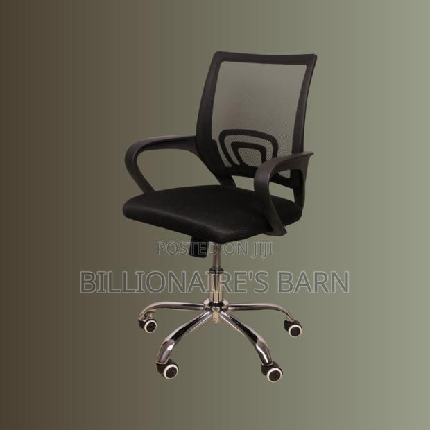 Secretarial, Mesh Office Chair | Breathable Lumbar Support