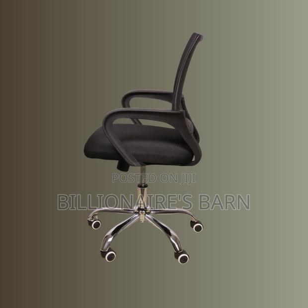 Secretarial, Mesh Office Chair | Breathable Lumbar Support - thumbnail 2