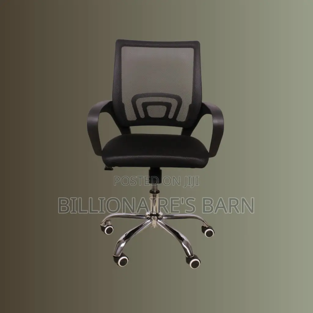 Secretarial, Mesh Office Chair | Breathable Lumbar Support