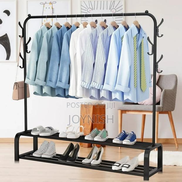 Portable Clothing Rack - main view