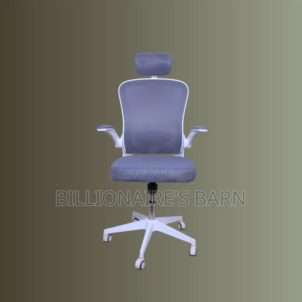 White Ergonomic Office Chair | Durable Scratch-Resistant Finish