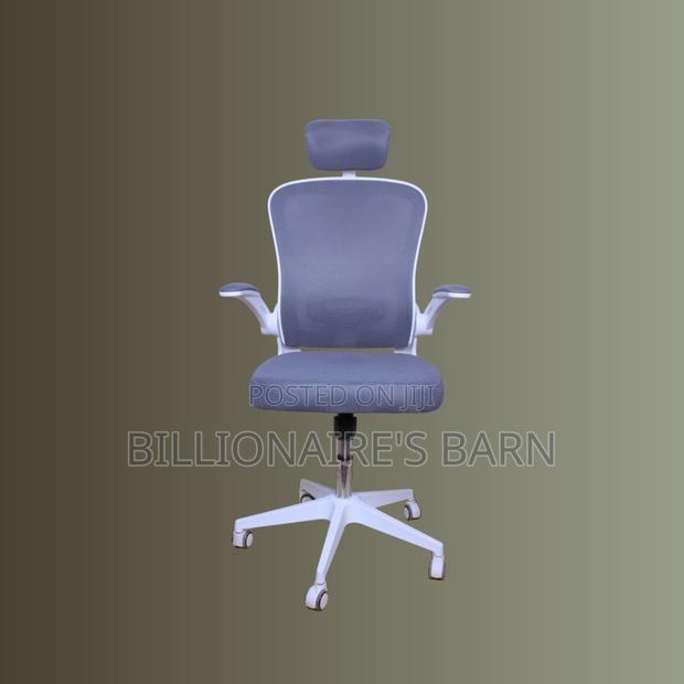 White Ergonomic Office Chair | Durable Scratch-Resistant Finish