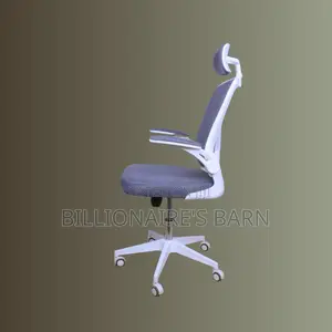 White Ergonomic Office Chair | Durable Scratch-Resistant Finish