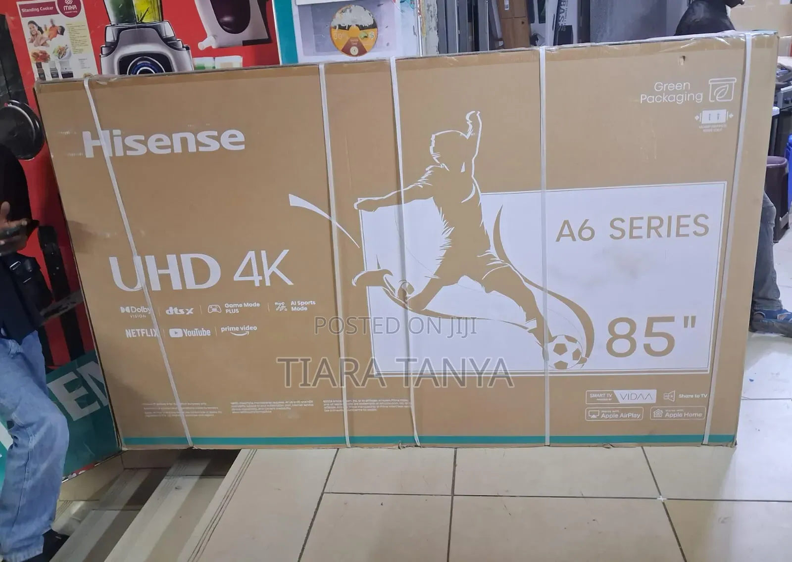 Hisense 85" Frameless Uhd Smart Tv