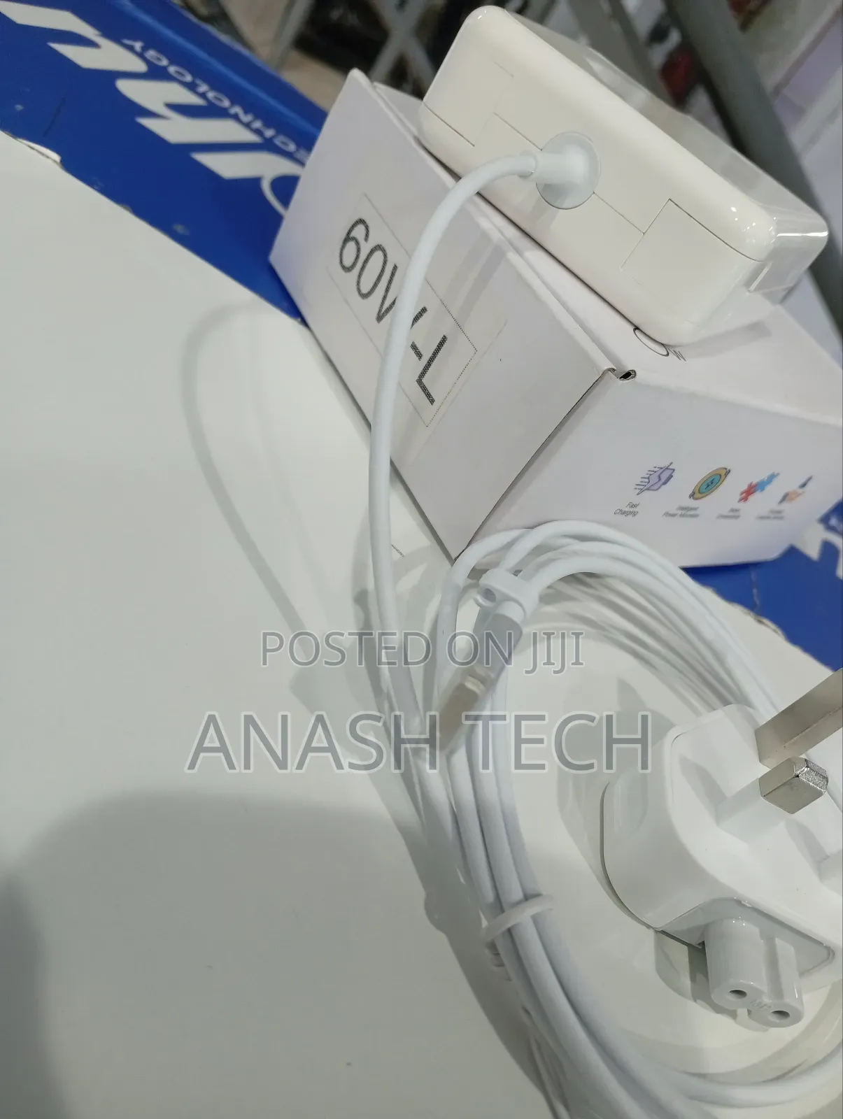 Macbook Magsafe 1 60w Watts Replacement Laptop Power Adapter- L Shape