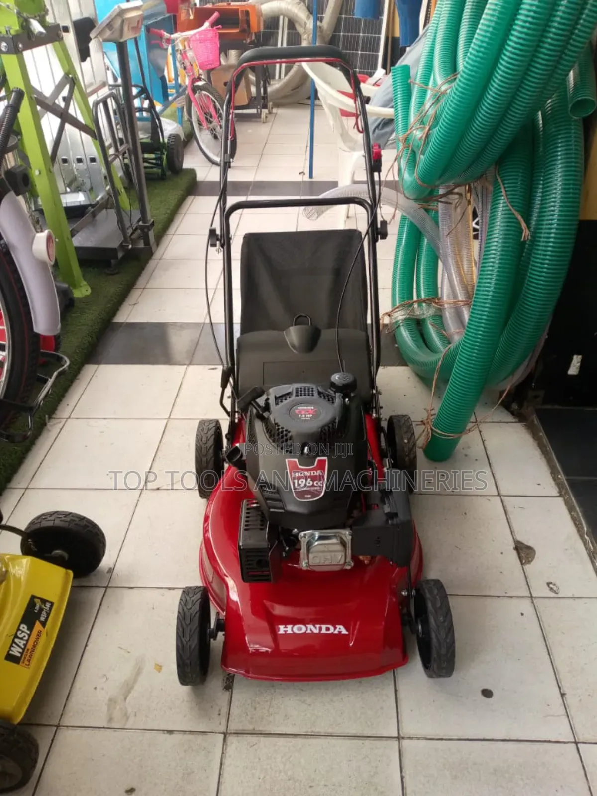 196cc 7.5hp Hand Push Honda Petrol Lawnmower
