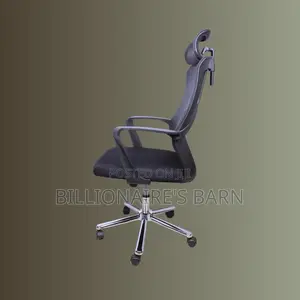 Durable, Black Ergonomic Mesh Office Chair — Breathable in Hot Weather