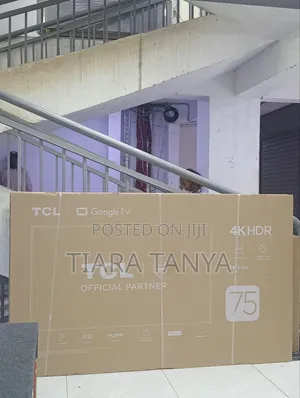 TCL 75" V6c Smart Uhd Google Frameless HDR Tv
