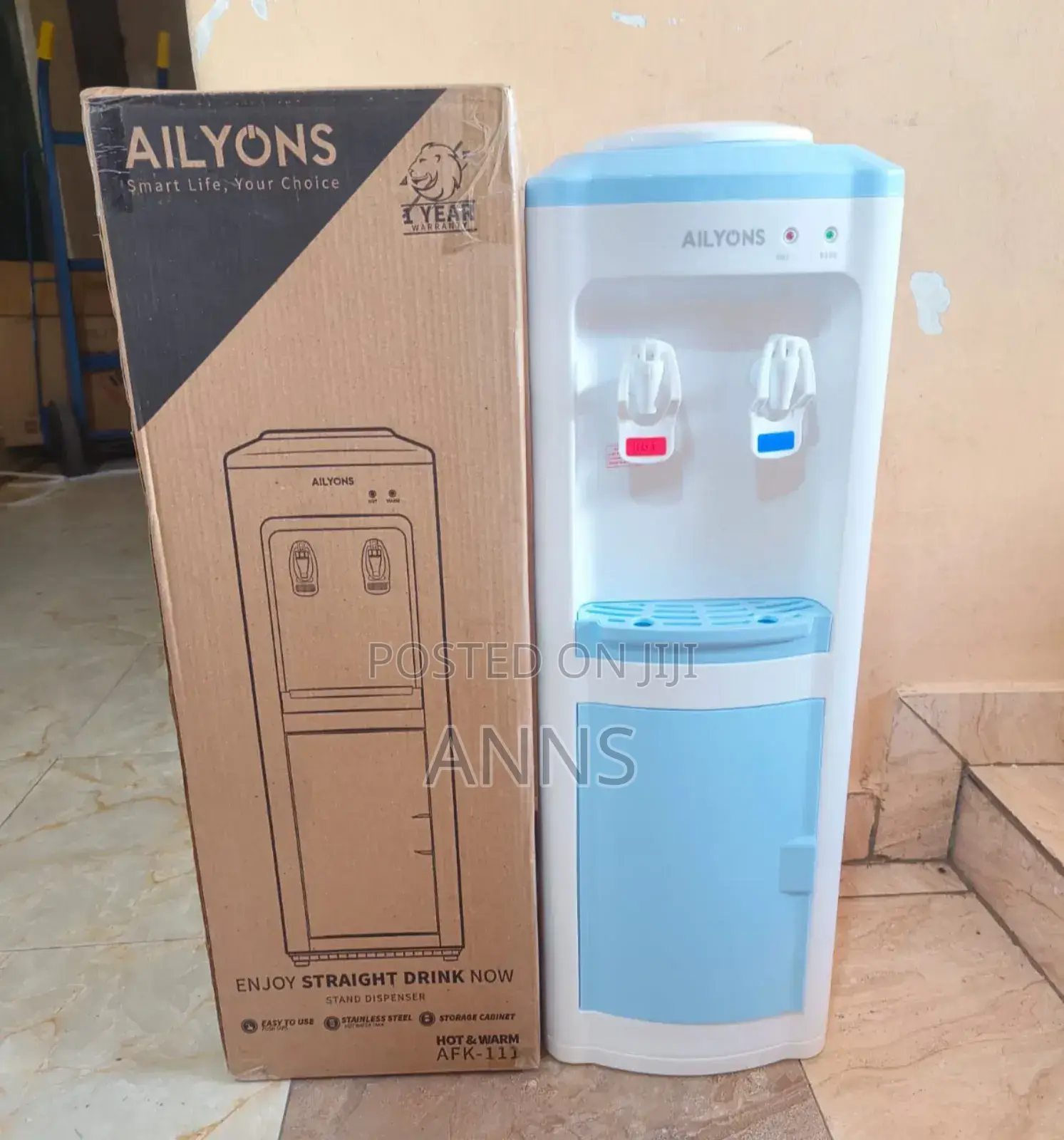 Ailyons 2 Taps Water Dispenser.