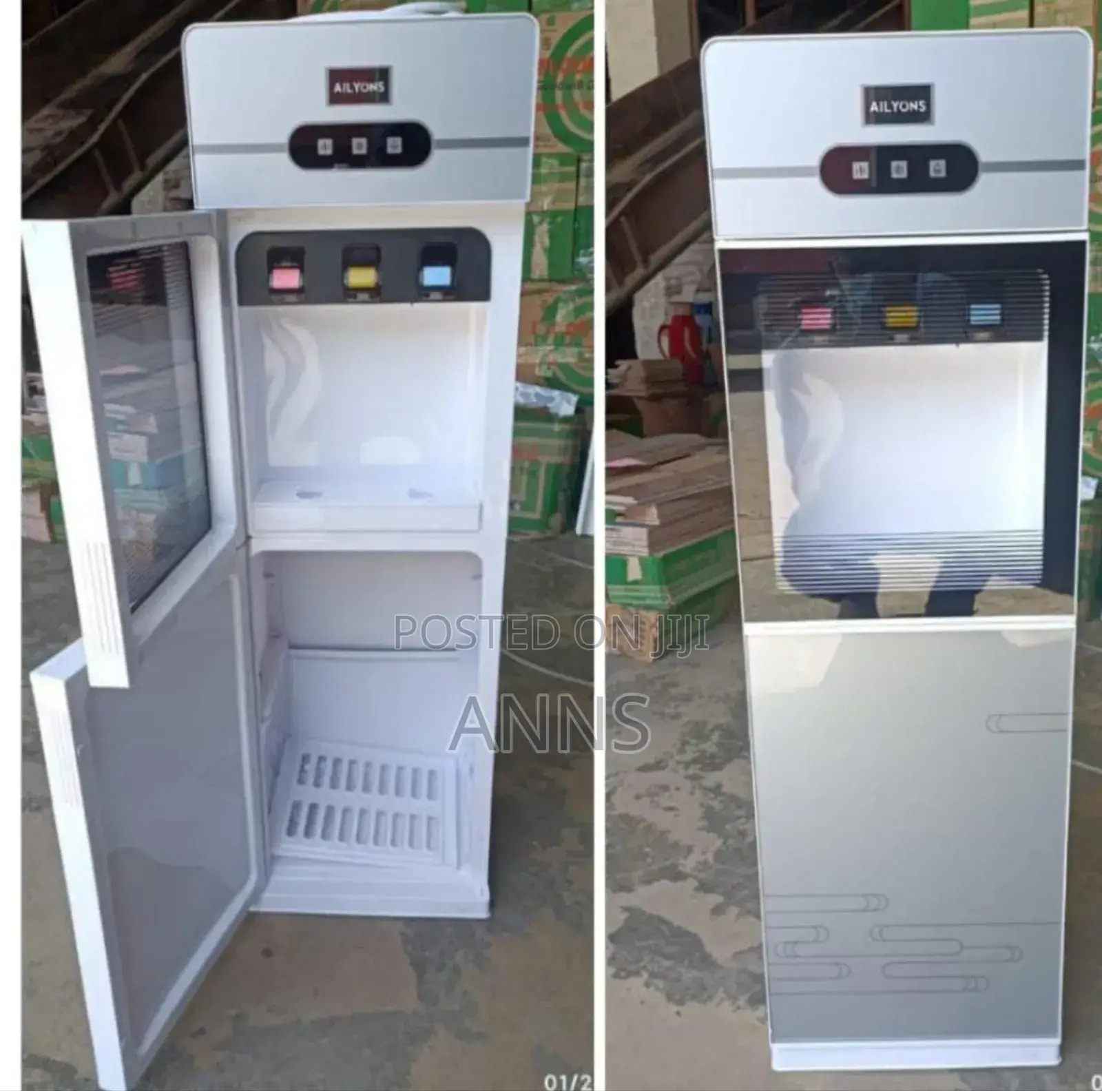 Ailyons 3 Tap Water Dispenser Hot Normal and Cold Standing Dispenser