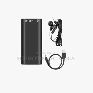 Slim Digital Audio Voice Recorder With Noise Cancellation Mic