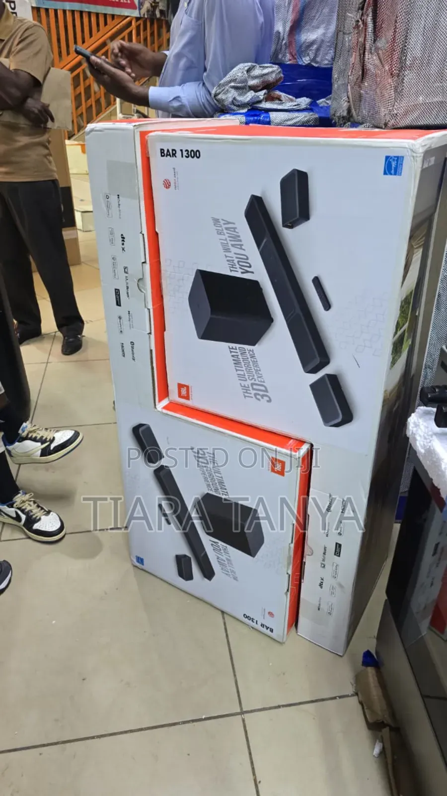 JBL Bar 1300 Sound Bar With 1170 Watts With Detachable Speakers