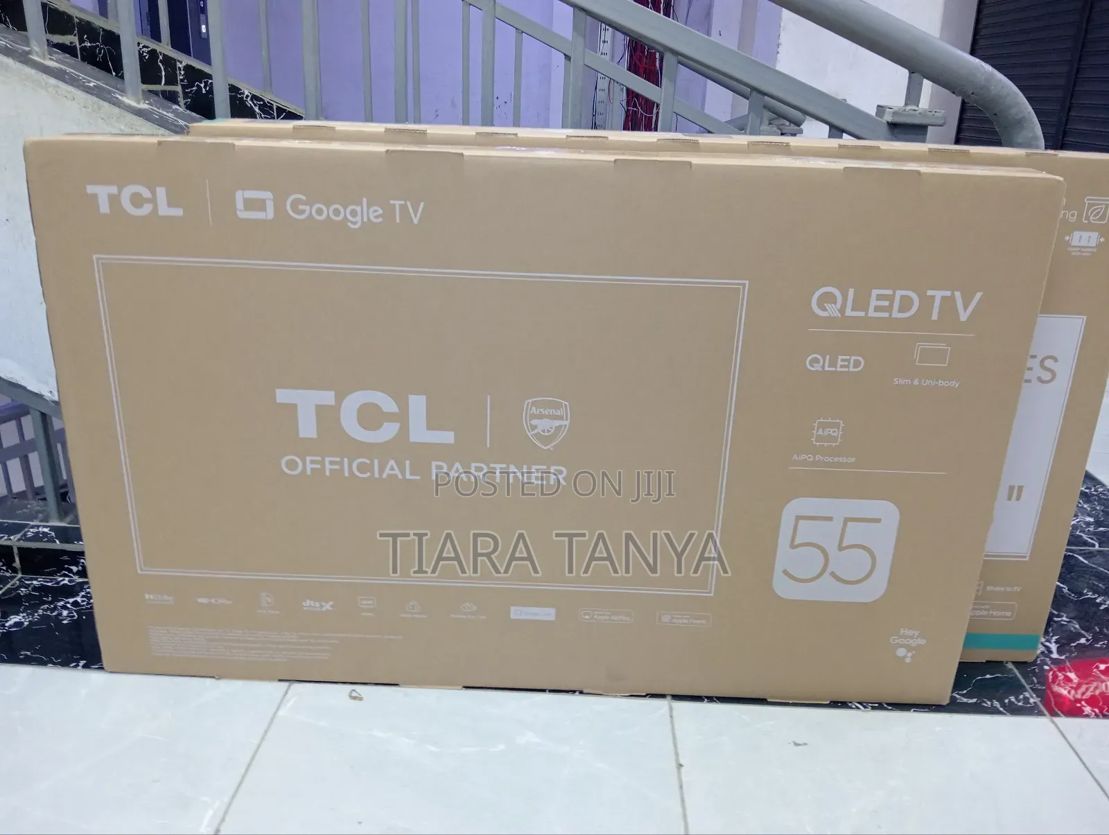 TCL 55" Qled Uhd T6c Google TV