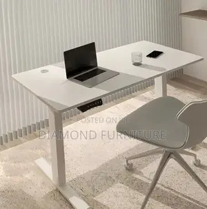 Office Furniture; Compact (1.5m) Electric Table for Small Workspaces