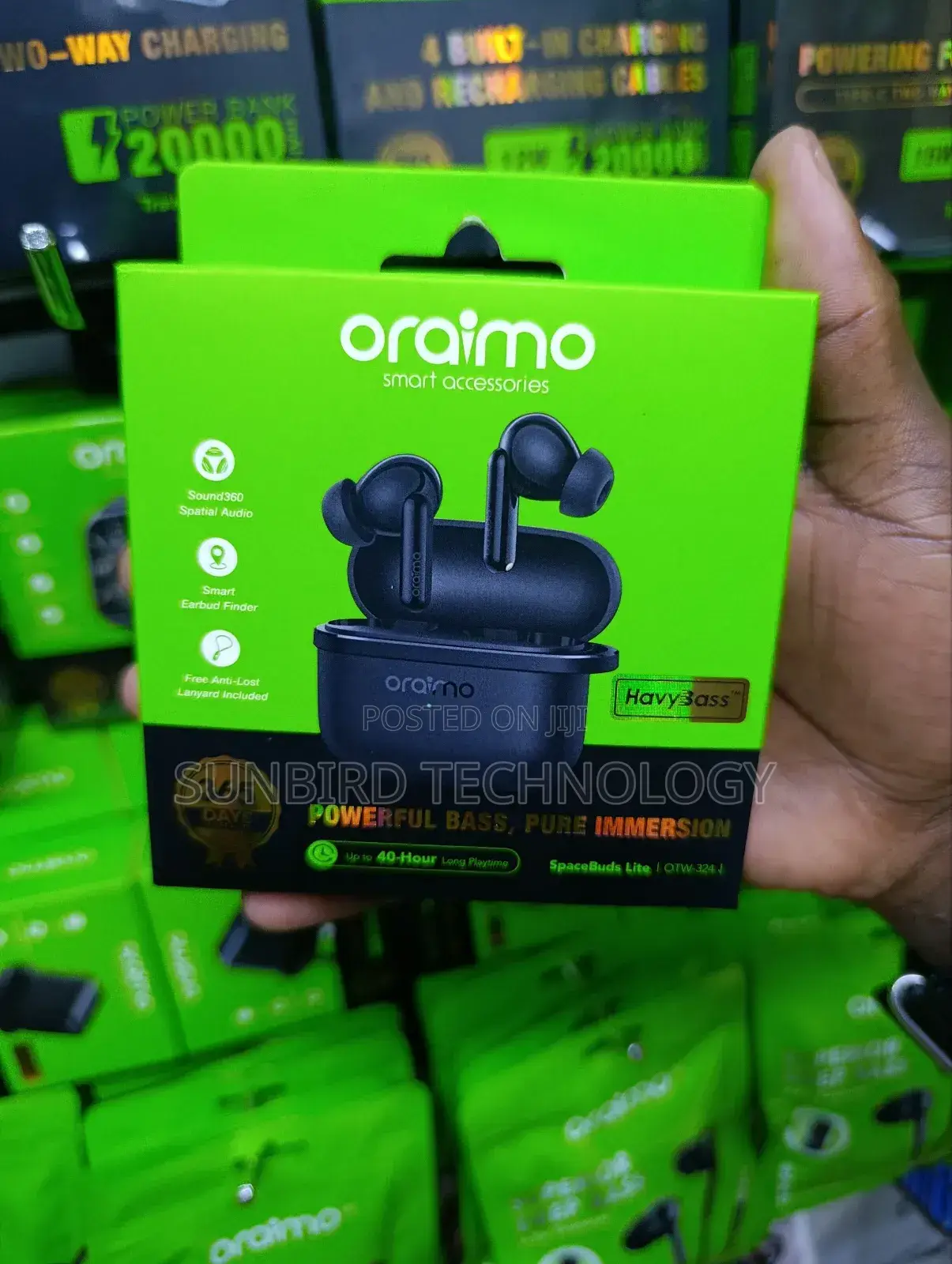 Oraimo Spacebuds-Lite 40hrs Playtime Otw-324