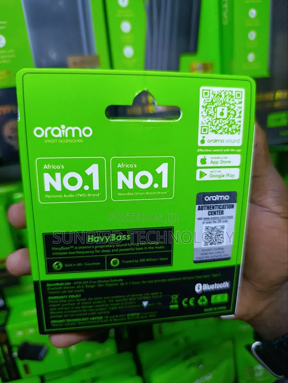 Oraimo Spacebuds-Lite 40hrs Playtime Otw-324