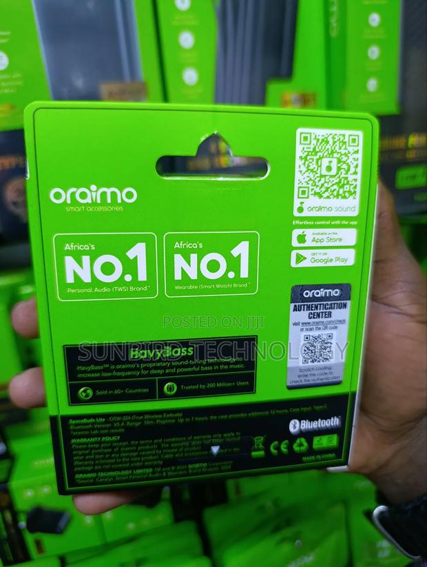 Oraimo Spacebuds-Lite 40hrs Playtime Otw-324 - thumbnail 3