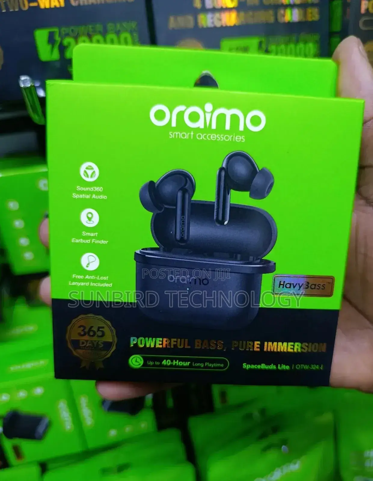 Oraimo Spacebuds-Lite 40hrs Playtime Otw-324