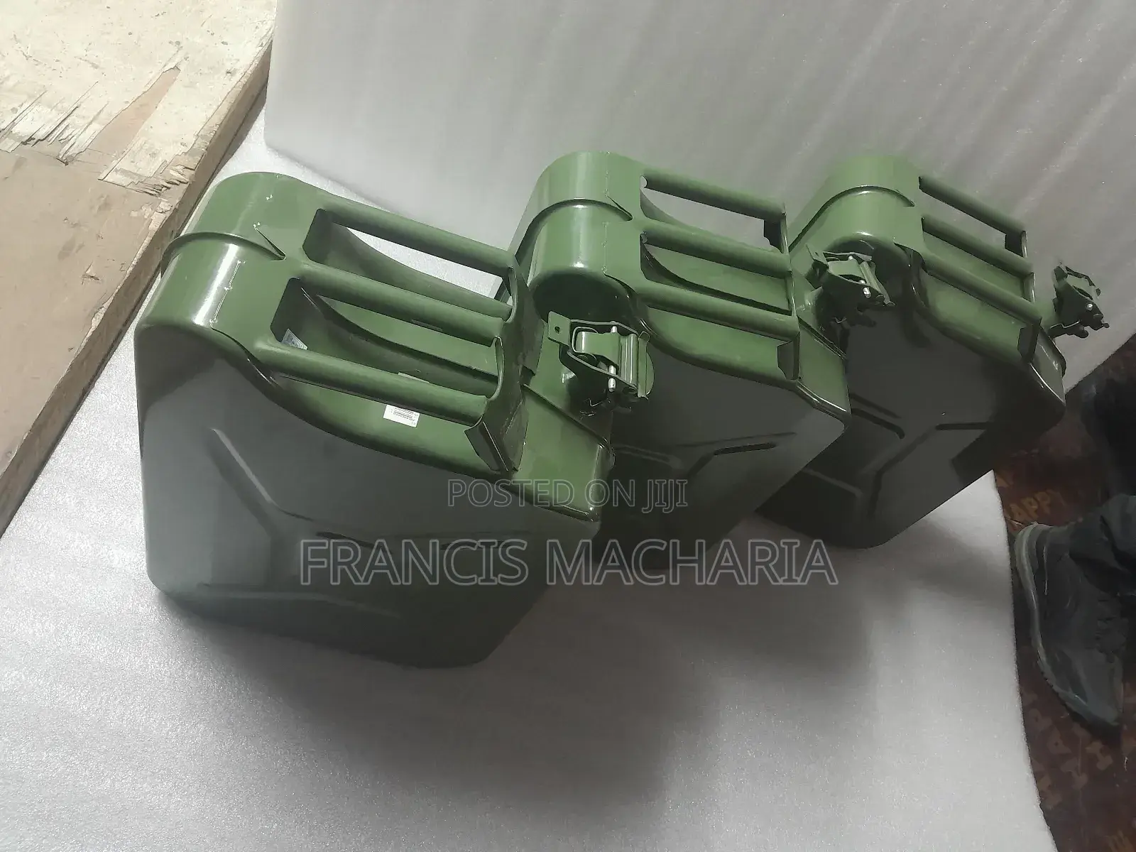 Green Fuel Jerrycan 20ltrs