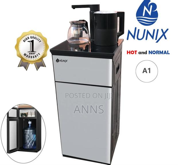 Silver Nunix A1 Bottom Load Hot and Normalwater Dispenser - main view
