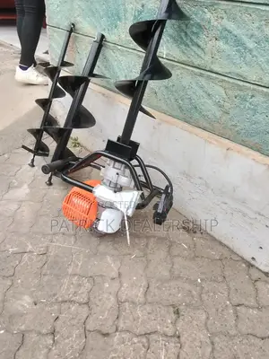Earth Auger With 3 Drill Bit