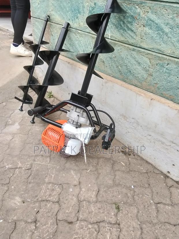 Earth Auger With 3 Drill Bit - main view