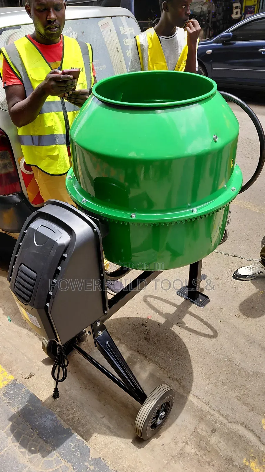 200l Pacwel Concrete Mixer Electric